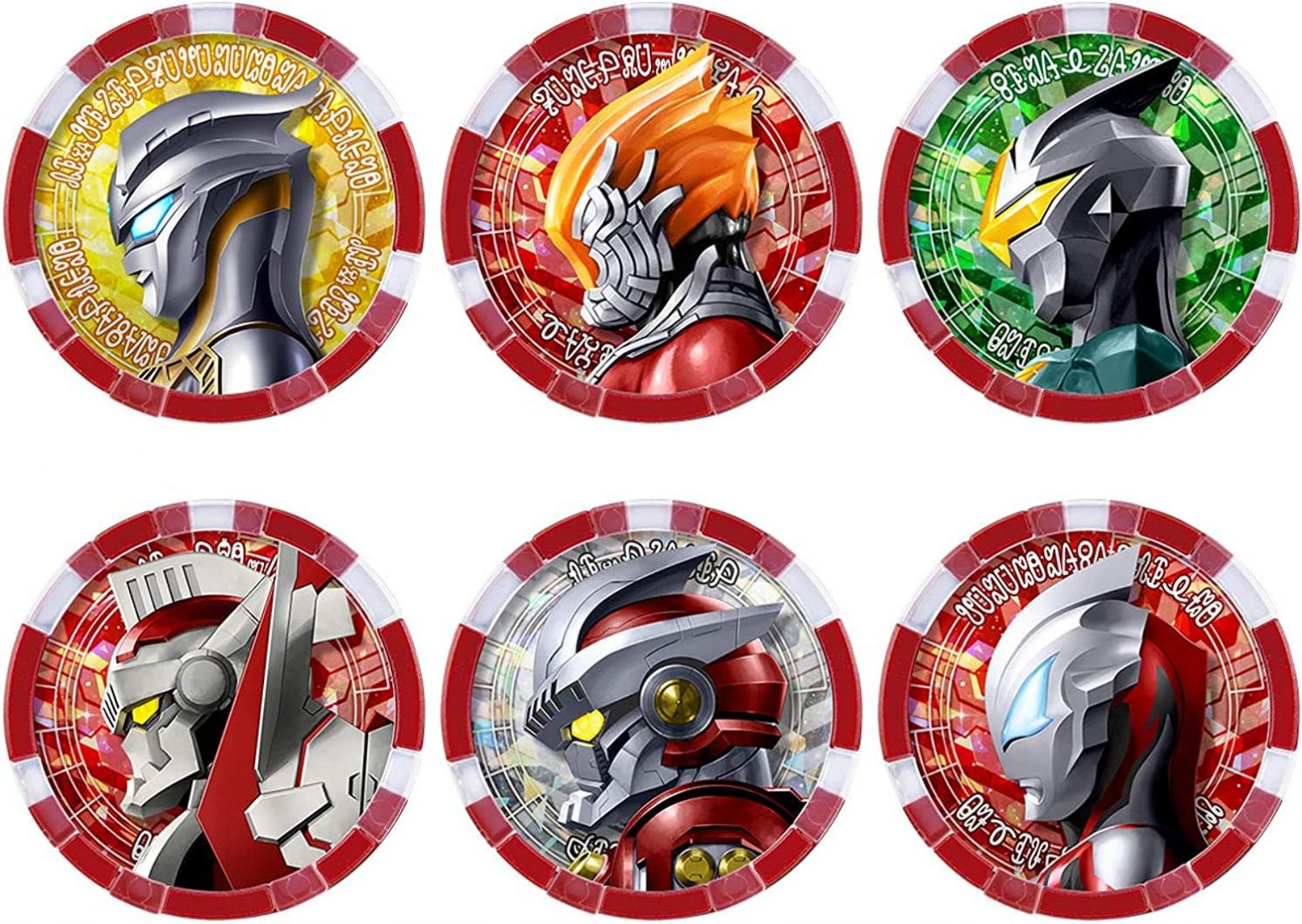 Ultraman BANDAI Z DX Ultra Medal Ultra Legend Set EX01 Red