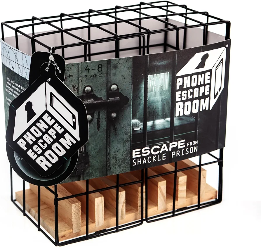 Boxer Gifts Phone Escape Room Game | Solve The Puzzle - Escape from Prison to Unlock Your Trapped Phone | Fun Family Games for Kids, Teens and Adults | Unique Christmas or Birthday Gift