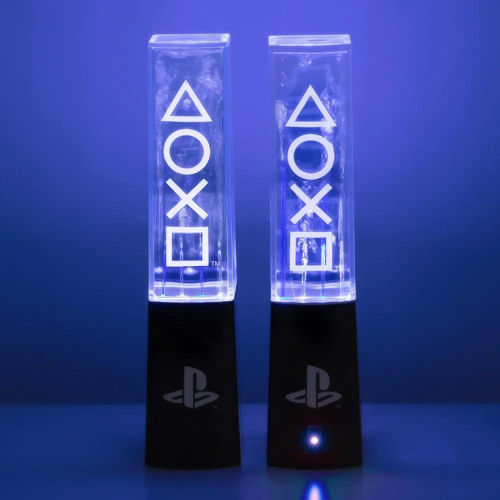 Playstation Officially Licensed Water Dancing Light, Night Light or Moody Lighting for Gaming Room, Man Cave or Bedroom, Gift for Gamers | Paladone