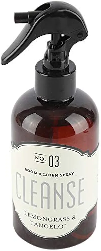 Mardel Cleanse Aromatherapy Room and Linen Spray, Lemongrass & Tangelo Scent, 8-1/2 Ounces