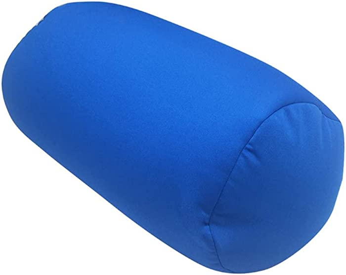 Cushion Roll Pillow Bolster Lumbar Round Squishy Support Neck Back Pillow Cushion Cover Column Cushions for Travel Sleeping Bath Bed Massage Yoga Foot- Leg-Rests Professional and Fashion