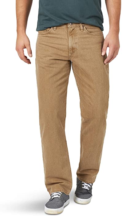 Wrangler Authentics Men's Classic 5-Pocket Relaxed Fit Cotton Jean