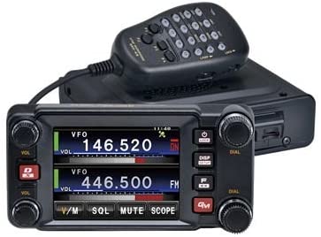 Yaesu Original FTM-400DR/XDR 144/430MHz Dual-Band Analog/Digital Mobile Transceiver System Fusion