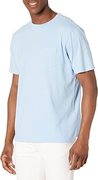 vineyard vines Men's Short-Sleeve Faded Vintage Whale Pocket T-Shirt