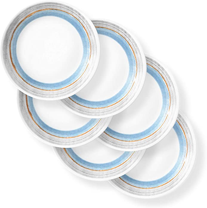 Corelle Chip Resistant Dinnerware Set, 6-Piece, Elemental Dawn