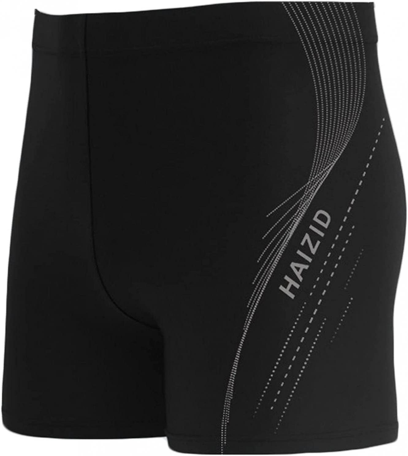 BADHUB 2022 New Men's Sports Swimsuit High Waist Flat Angle for Quick Dry Swimming Shorts Swimwear Athletic Swim Shorts