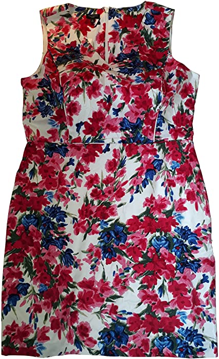 Talbots Petites Summer Floral Dress 16p.