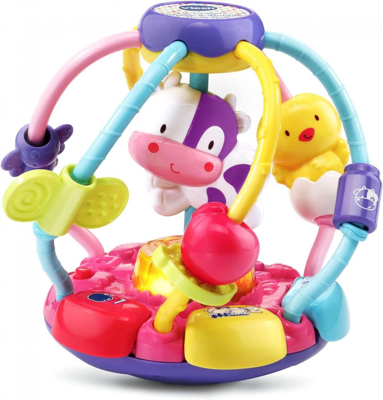 VTech Baby Lil' Critters Shake and Wobble Busy Ball Amazon Exclusive, Purple