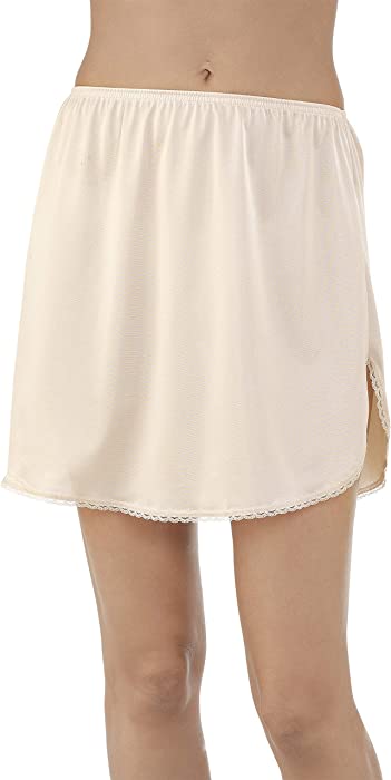 Vanity Fair Women's Anti-Static Nylon Half Slip for Under Dresses