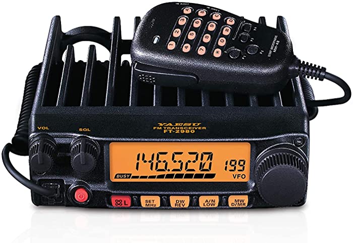 FT-2980R FT-2980 Original Yaesu 144 MHz Single Band Mobile Transceiver 80 Watts - 3 Year Manufacturer Warranty