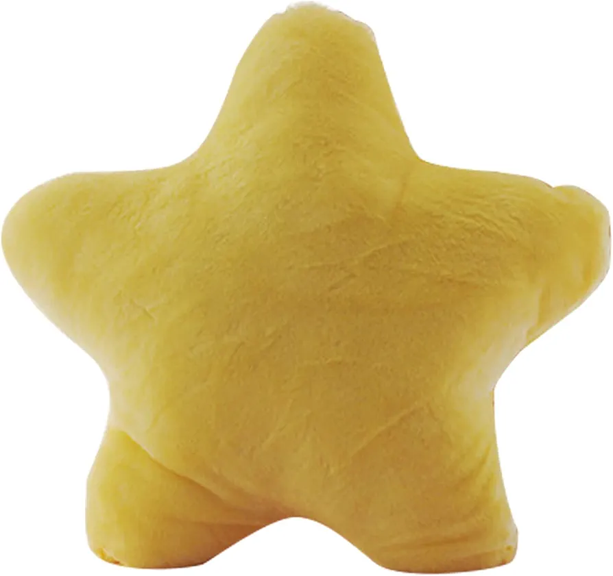 Star Pillow Plush Soft Star Shaped Throw Pillows Toy Stuffed Cushion Yellow 15.7"