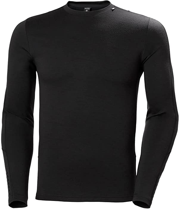 Helly-Hansen Mens LIFA Merino Lightweight Crew Baselayer