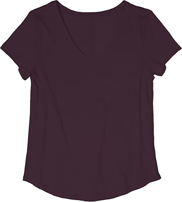 Ann Taylor LOFT Outlet Women's Short Sleeve Cotton Scoop Neck Tee