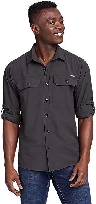 Eddie Bauer Men's Atlas Exploration Flex Long-Sleeve Shirt