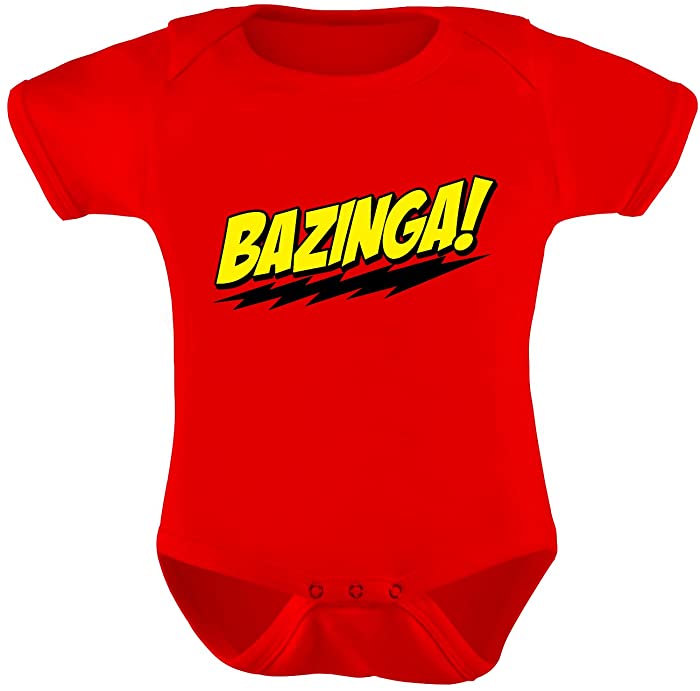 Bazinga - Big Bang Theory Funny Baby Bodysuit