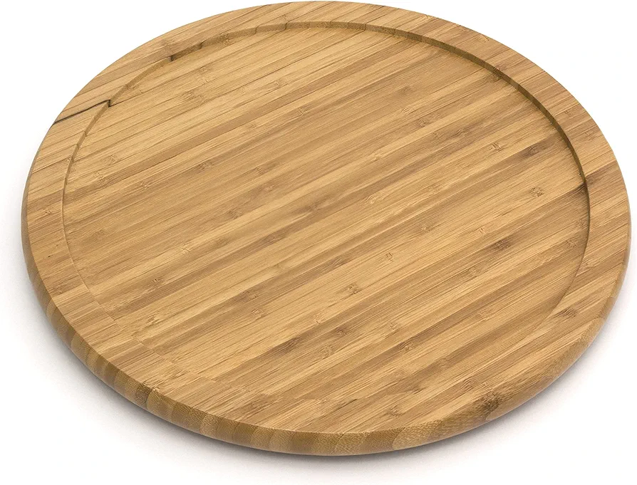 Lipper International 8301 Bamboo Wood 10" Kitchen Turntable