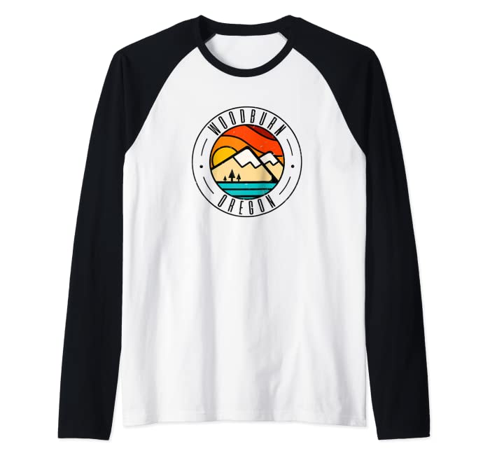 Minimalist Outdoors Woodburn Oregon OR Raglan Baseball Tee