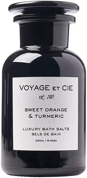 Voyage et Cie Luxury Bath Salt (Sweet Orange & Tumeric, 250ml)