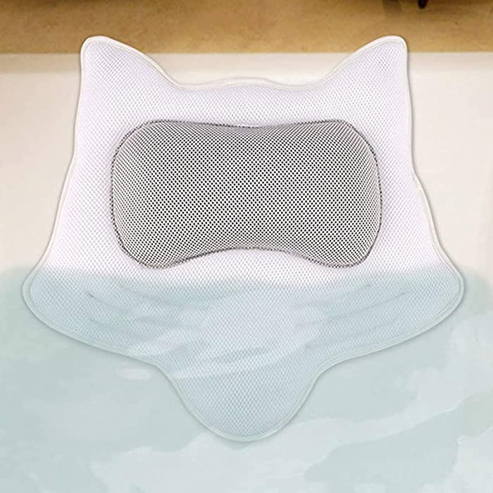 ZYQDRZ Bath Pillow 3D Upgrade Bathtub Pillow Hot Spring SPA Bathtub Pillow,A