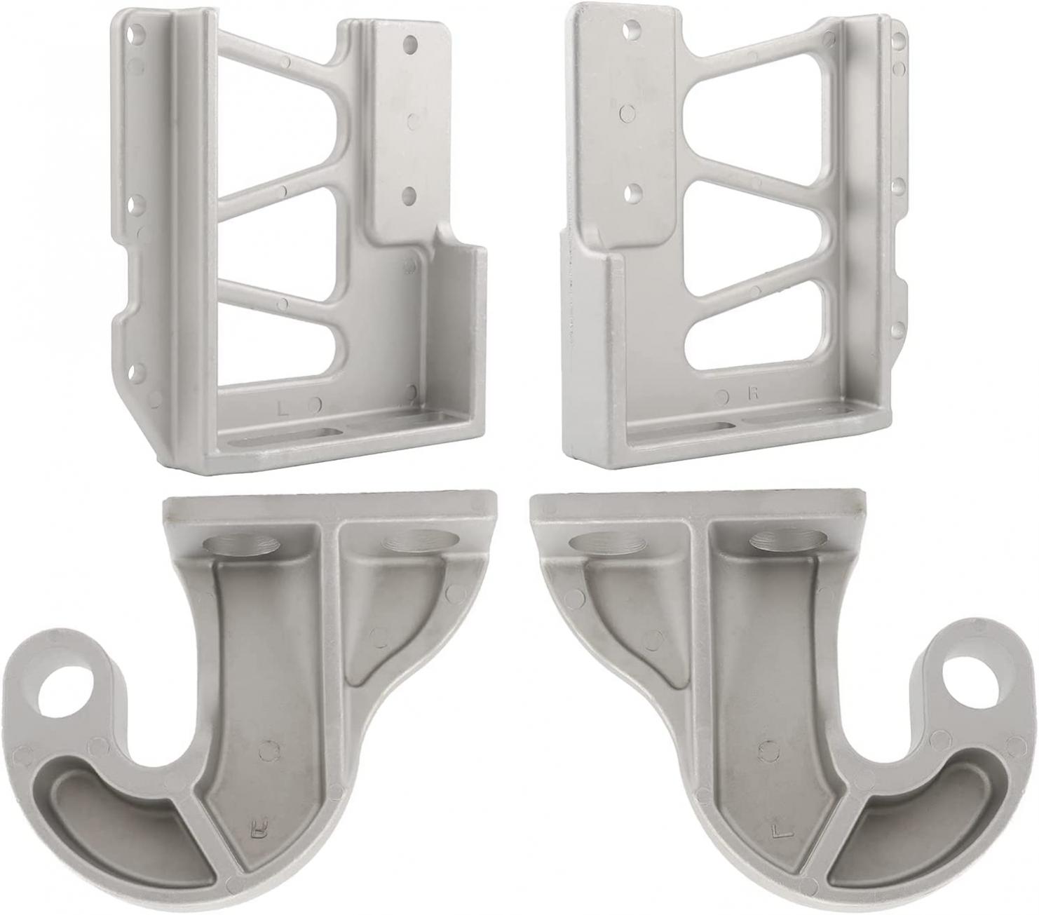 for Peterbilt 379 378 Engine Hood Hinge Pivot Assembly Kit Aluminum Right Left