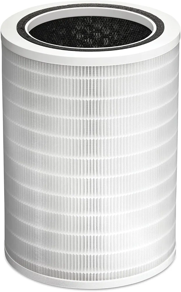 Clorox Large Room Air Purifier True HEPA Replacement Filter, 1,500 Sq. Ft. Capacity, Removes 99.97% of Allergens up to 0.1 Micron, Compatible with 11010 & 11011, 1 Count (12010)