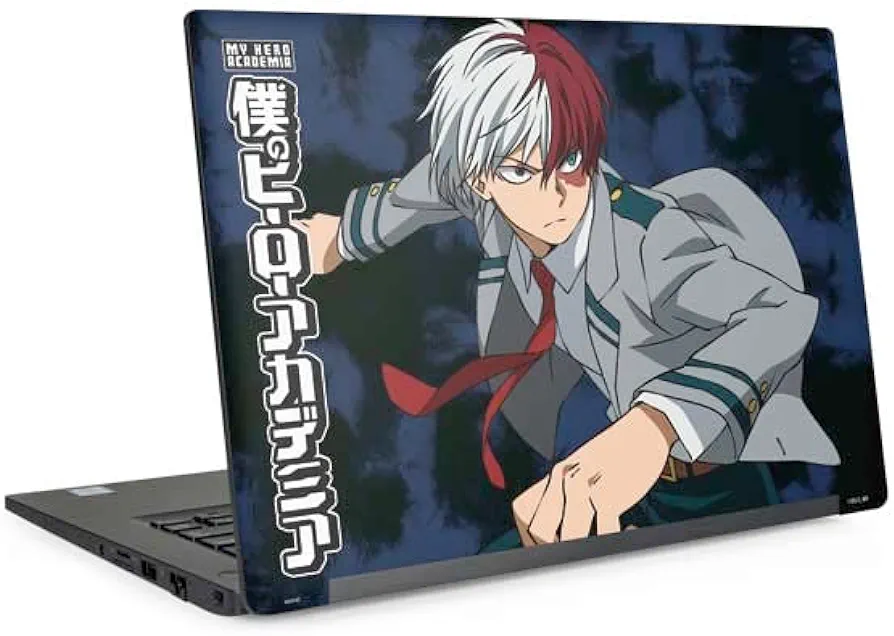 Skinit Decal Laptop Skin Compatible with Latitude 9430 - Officially Licensed My Hero Academia Shoto Todoroki Uniform Design