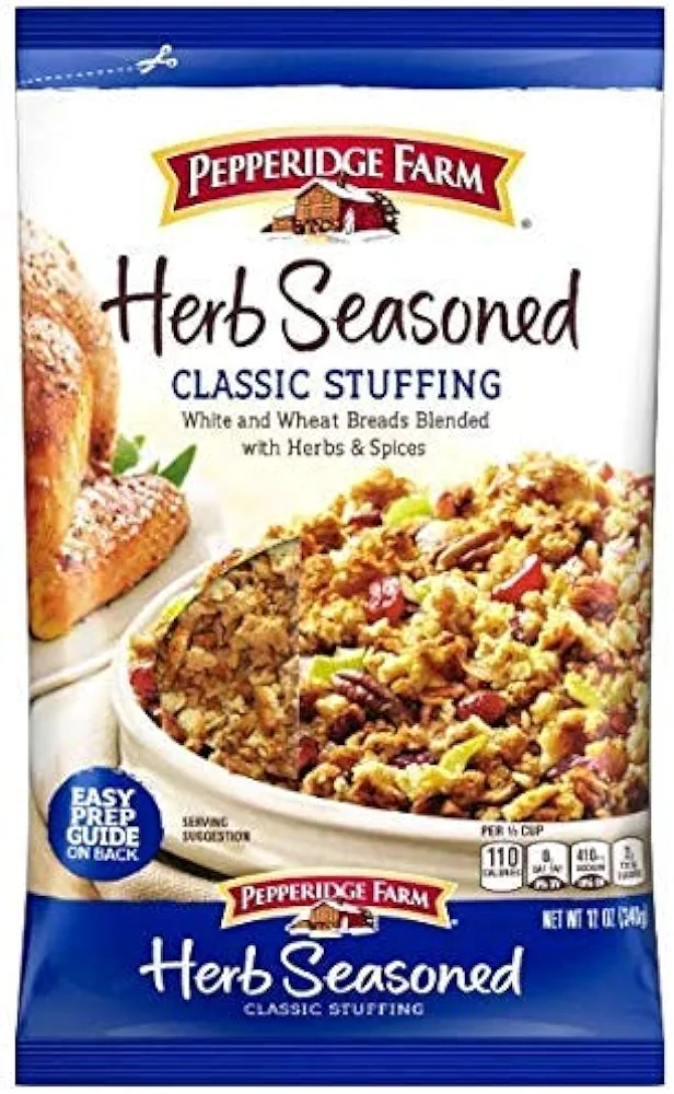 Pepperidge Farm - Herb Seasonsed - Classic Stuffing - Pack of 3 12oz Bags