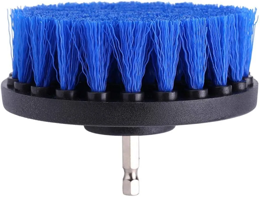 Drill Scrub brush Tile Grout Cleaner Power Scrubber Bathtub Toilet Drill Attachment Kit Carpet Cleaning Tool Attachment for Car, Bathroom, Wooden Floor, Laundry Room Cleaning(#3)