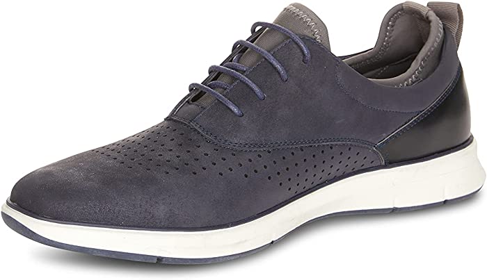 Van Heusen Mens Oxfords (Renny) Mens Casual Shoes, Faux Suede Oxfords Shoes - Lace Oxford,Comfort Driving Shoes - Men’s Dress Shoes - Cognac/Navy/Black Shoes for Men