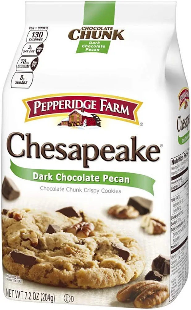 Pepperidge Farms | Cookies | 3 Pack (Dark Chocolate Pecan)