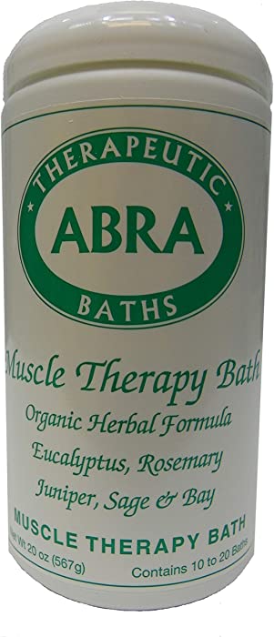 ABRA Natural Sea Salt Bath (Muscle Therapy, Single Jar)