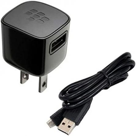 Blackberry OEM Premium Quality Home Charger USB Adapter for Blackberry Z10, Q10, Z30, Passport, Classic, Tour 9630, Torch 9810, Curve 3G 9330