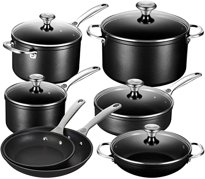 Le Creuset Toughened Nonstick Pro Cookware Set - 12-Piece