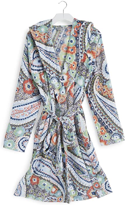 Vera Bradley Women's Lightweight Fleece Robe