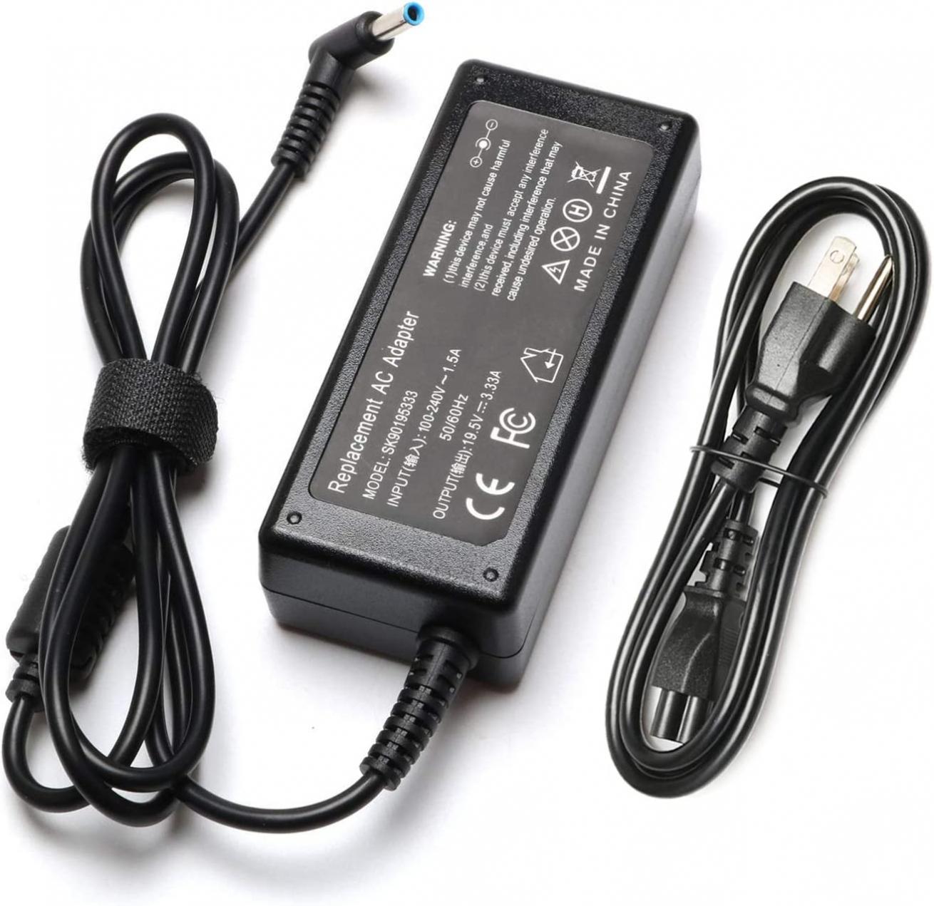 EBKK 65W Laptop Charger for HP EliteBook 820 830 840 850 G6 G3 G4 G5 G7 G8 / 725 745 755 G3 G4 G5 G6 / ProBook 640 650 G2 G3 G4 G5 G6 G7 / 450 430 440 446 455 470 G3 G5 G4 G6 G7 Power Supply Cord