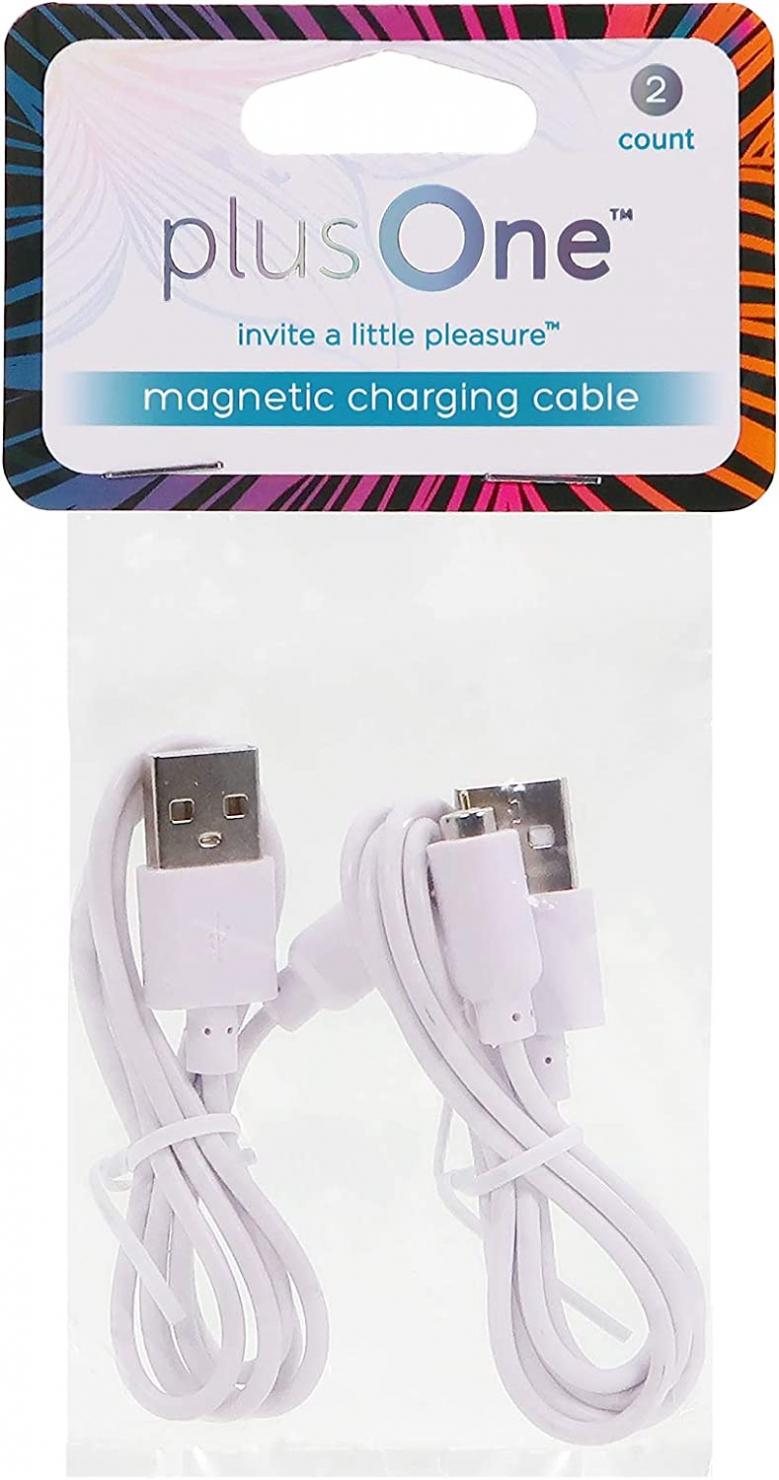 PlusOne Replacement Magnetic Charging Cables, 2Count