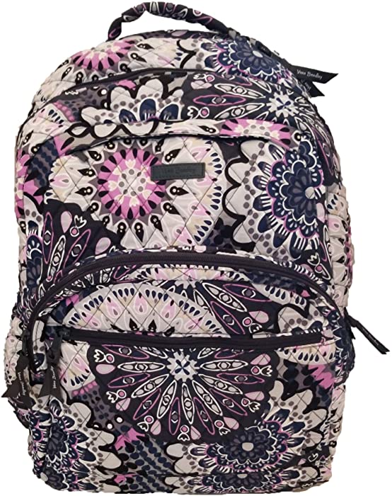 Vera Bradley Women's Large Essential Backpack (Mimosa Medallion)