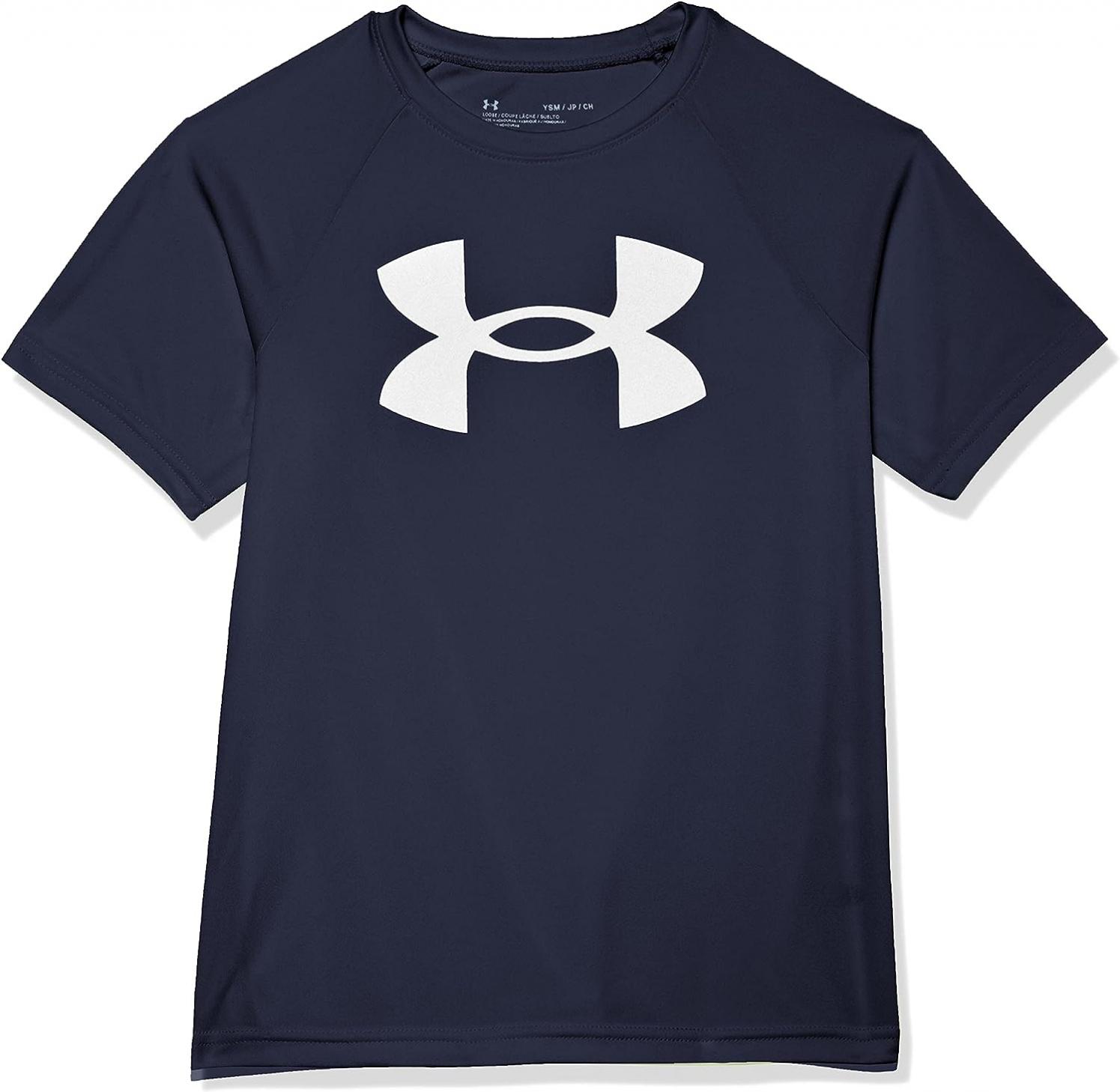 Under Armour Boys' Tech Big Logo Short Sleeve T-Shirt