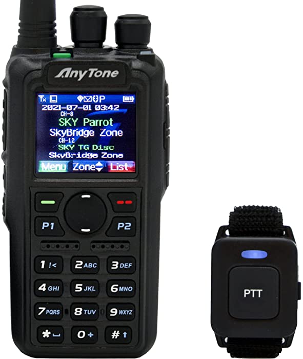 AnyTone AT-D878UVII Plus - Dual Band Analog/DMR - Bluetooth PTT - APRS RX & TX - Free $97 Training Course