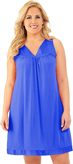 Exquisite Form Women's Plus Size 30807, Rocky Blue, 2X