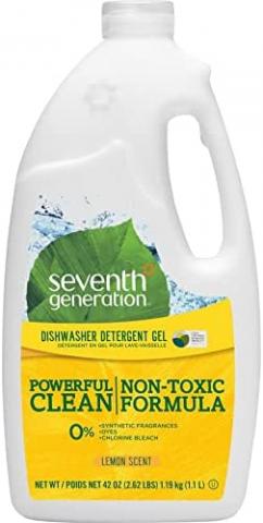 Seventh Generation Automatic Dishwashing Gel Lemon Scent -- 42 fl oz