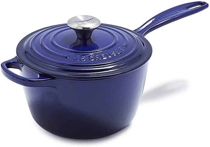 Le Creuset Enameled Cast Iron Signature Saucepan, 2.25 qt., Indigo