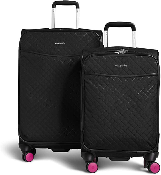 Vera Bradley Women's Softside Rolling Suitcase Luggage