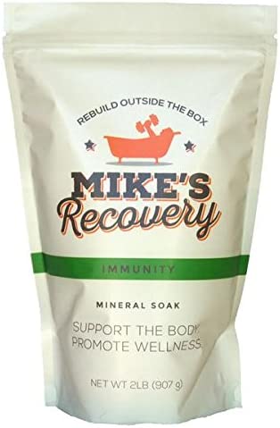 Mike's Recovery RELIEF POUCH Mineral Soak- Bath Salt Muscle Restore - Mikes Recovery (2lb.)