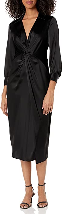 Theory Women's Twist Midi Dress