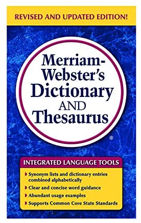 MERRIAM WEBSTERS DICTIONARY & THESAURUS