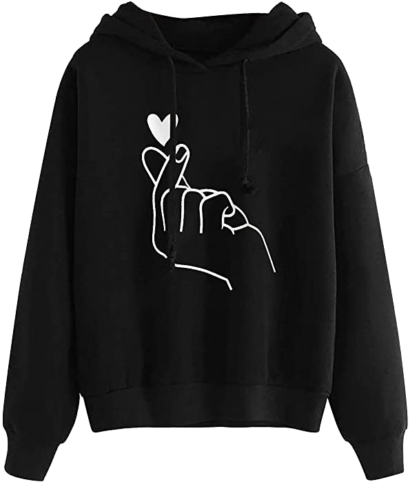 Fall Hoodies for Women,Women's Autumn Winter Hoodie Sweatshirt Pullover Tops Long Sleeve Comfortable Shirts