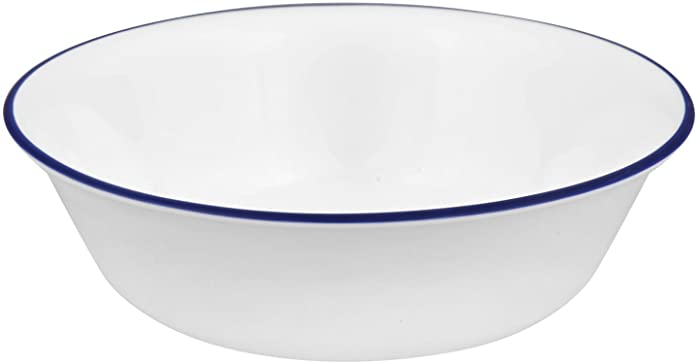 Corelle Livingware Ocean Blues 18 Ounce Soup/Cereal Bowl (Set of 6)