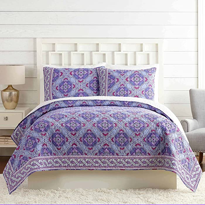 Vera Bradley Purple Passion Quilt, King