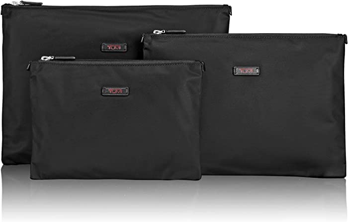 TUMI Journey 3 Pouch Set, Black, One Size